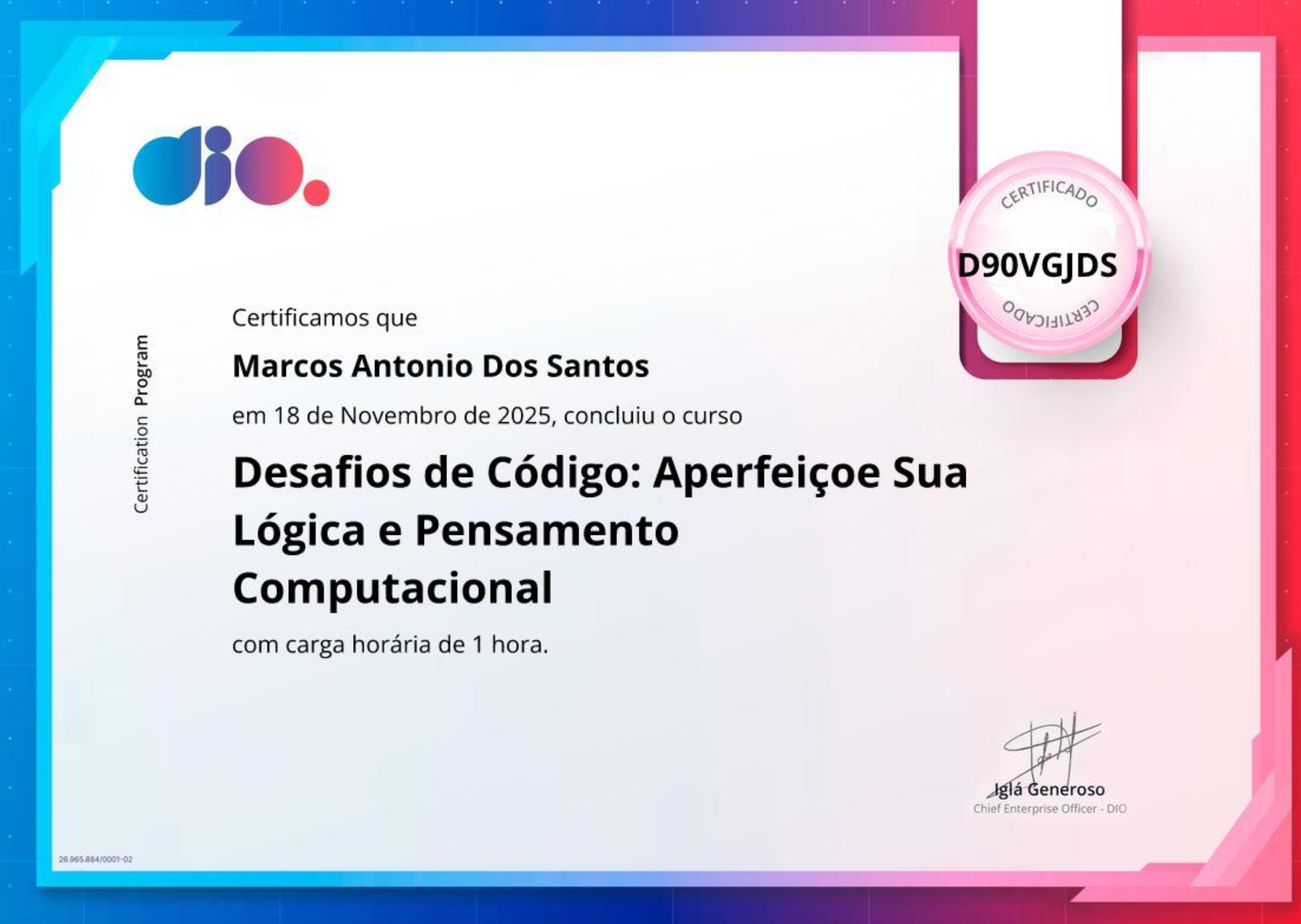 Certificado