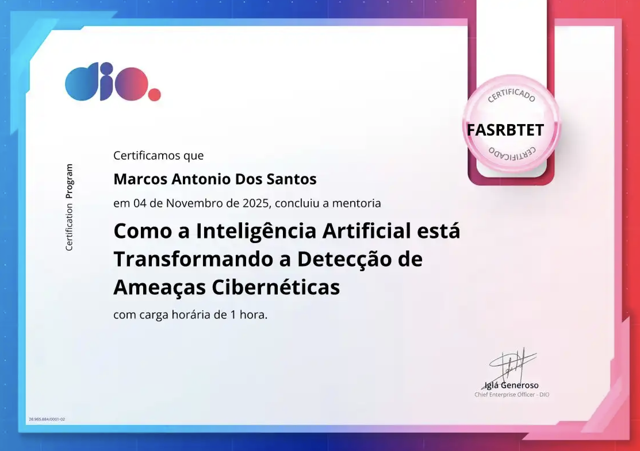 Certificado