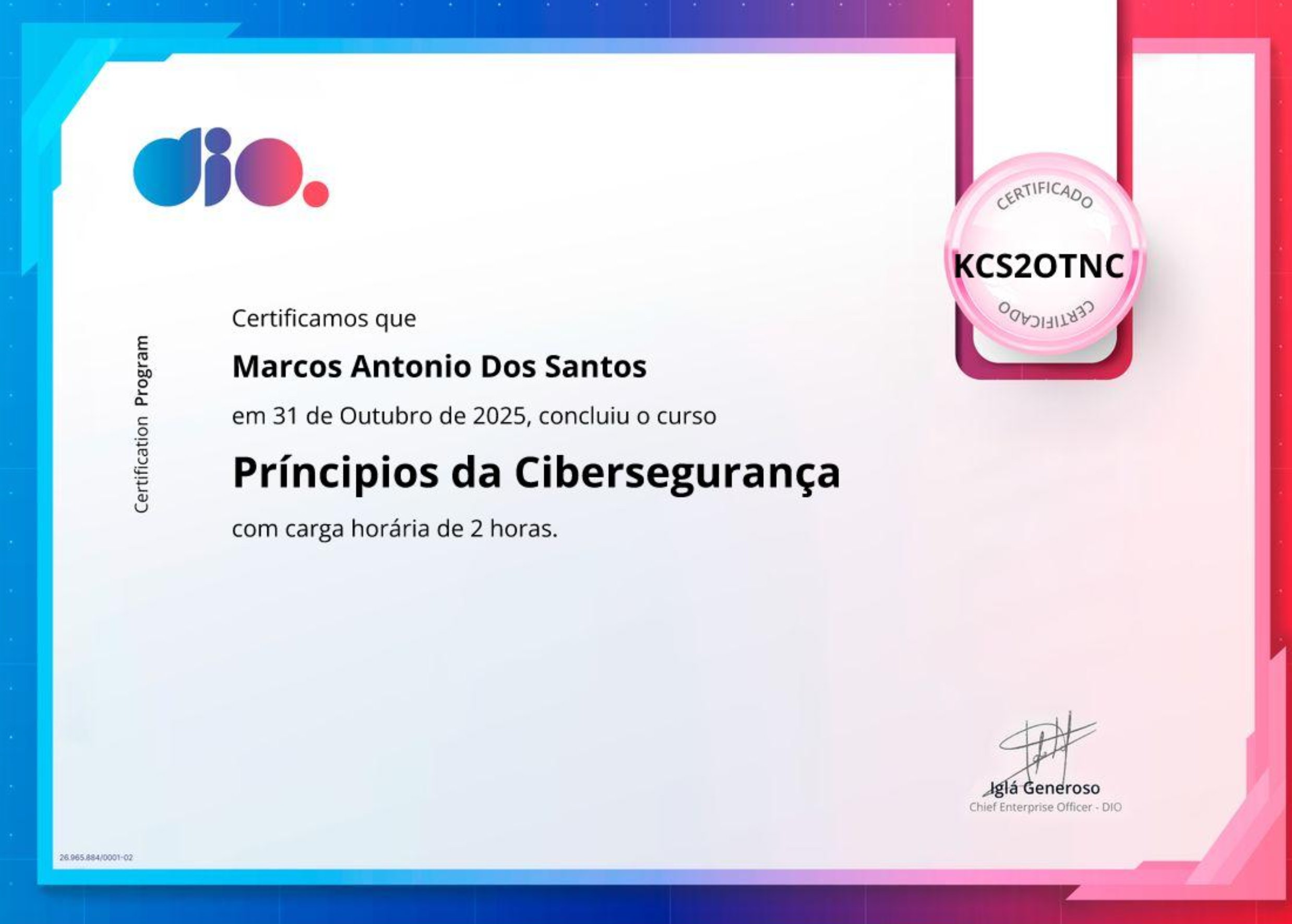 Certificado