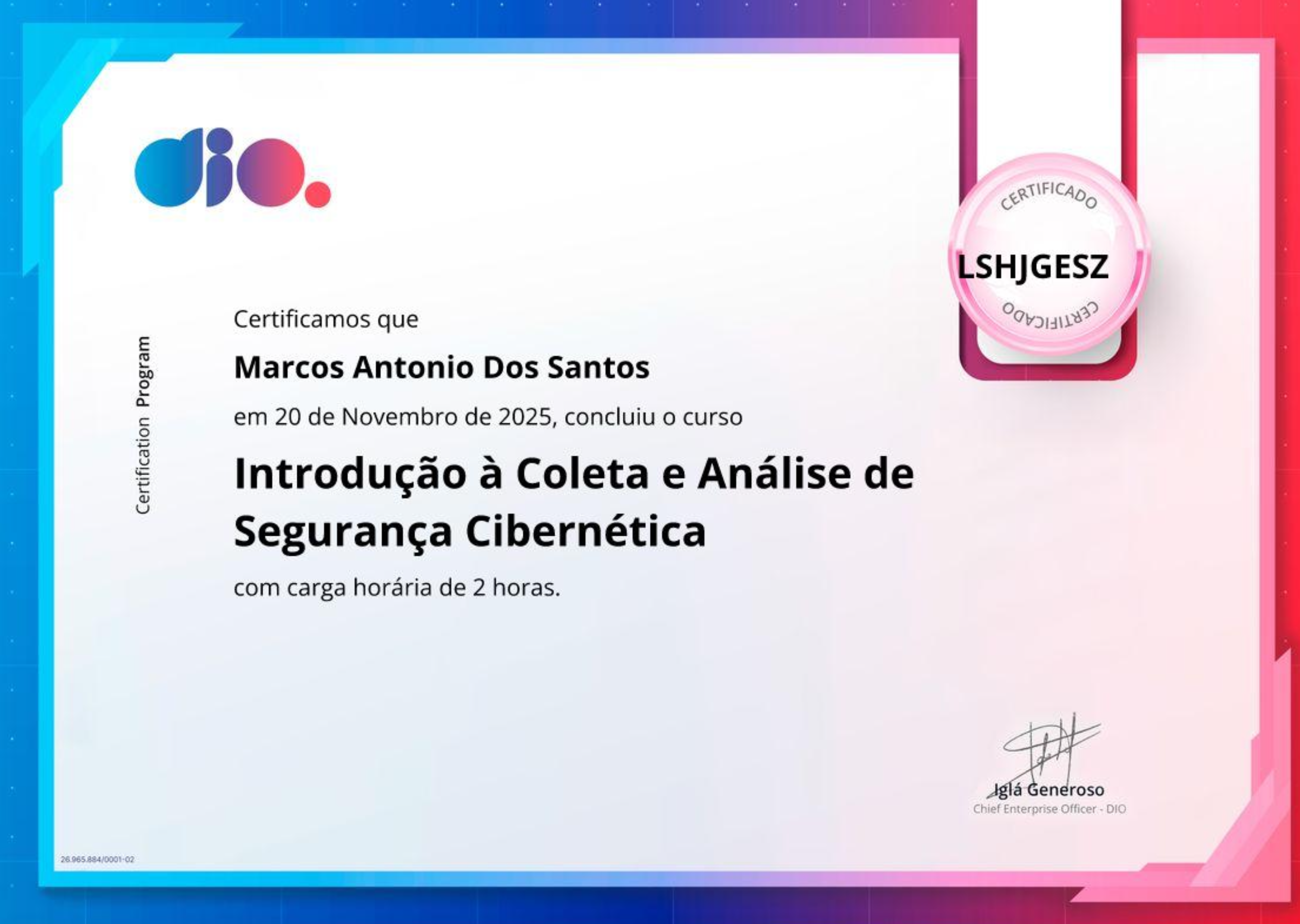 Certificado