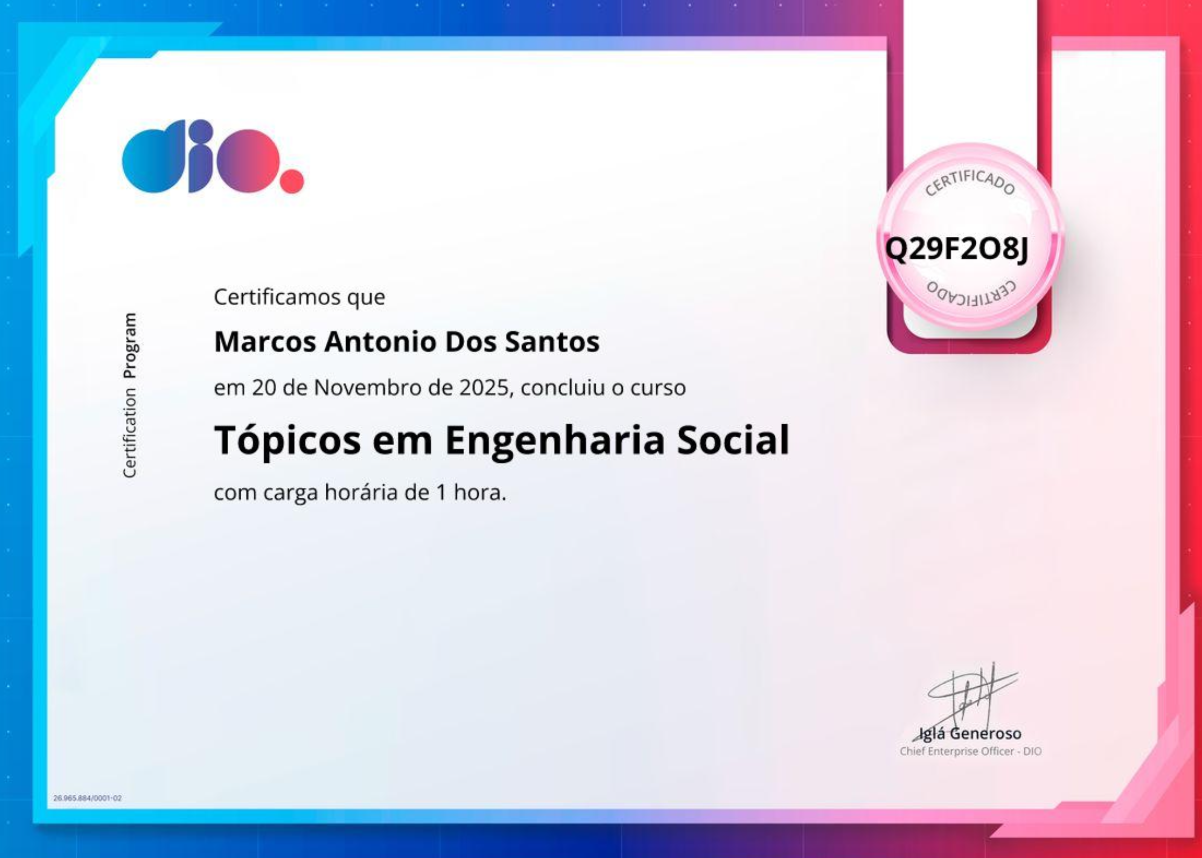 Certificado