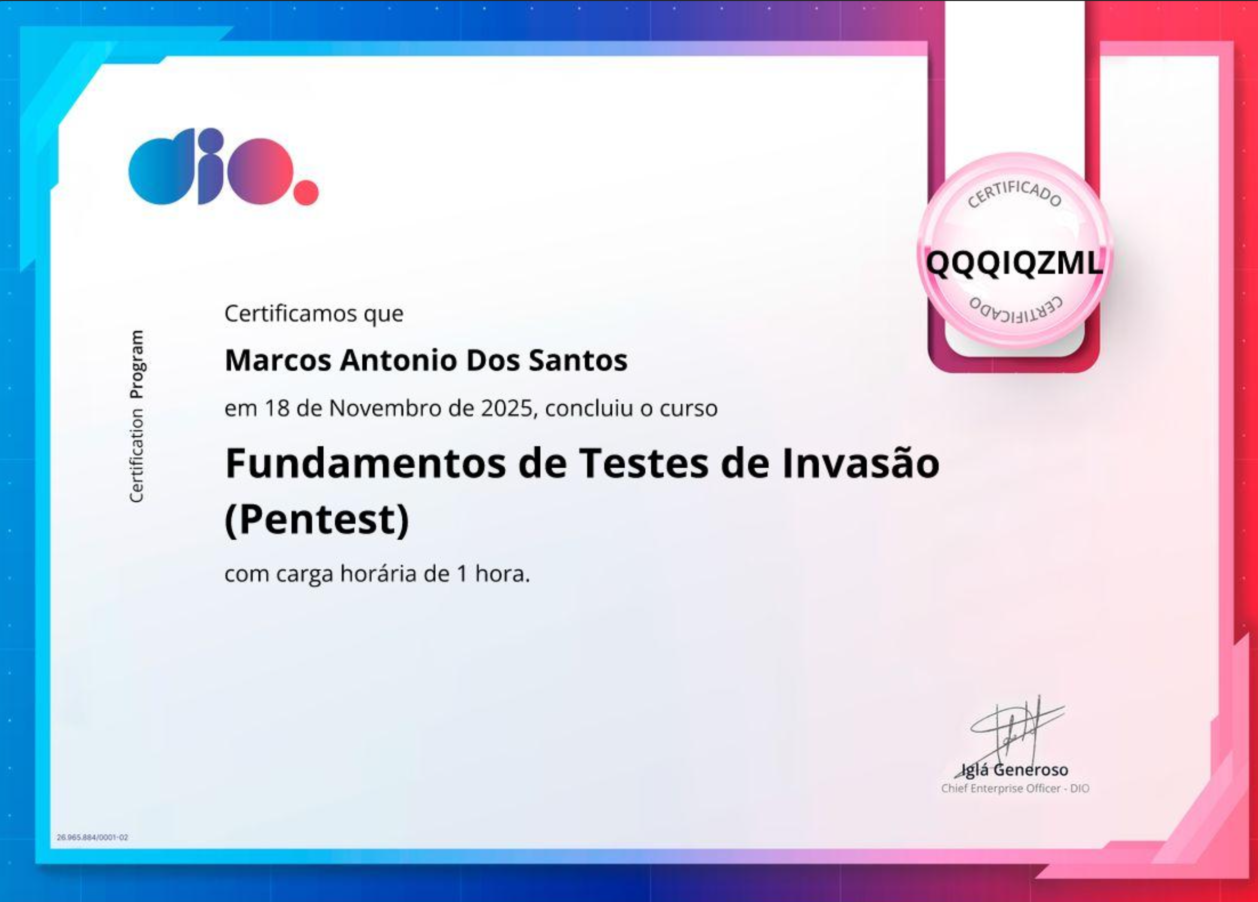 Certificado