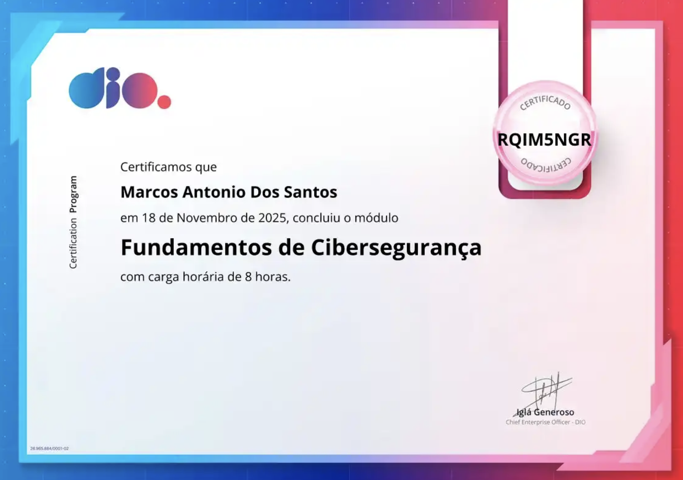 Certificado