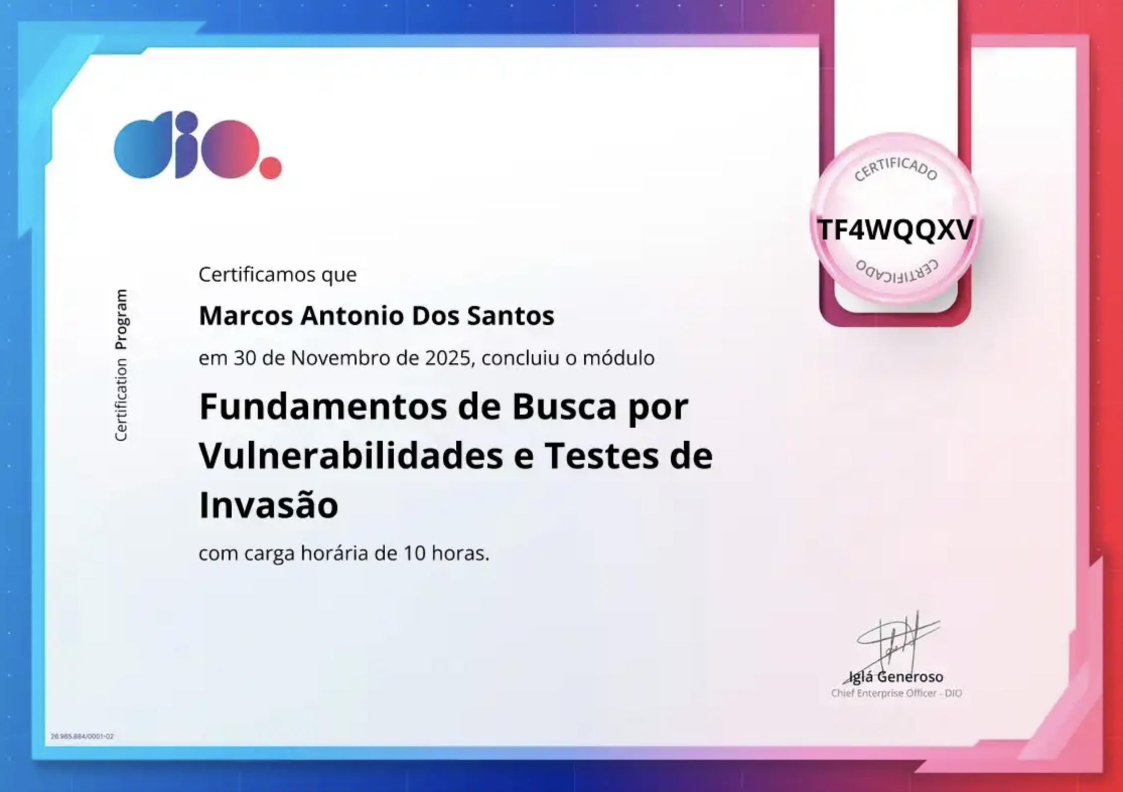 Certificado