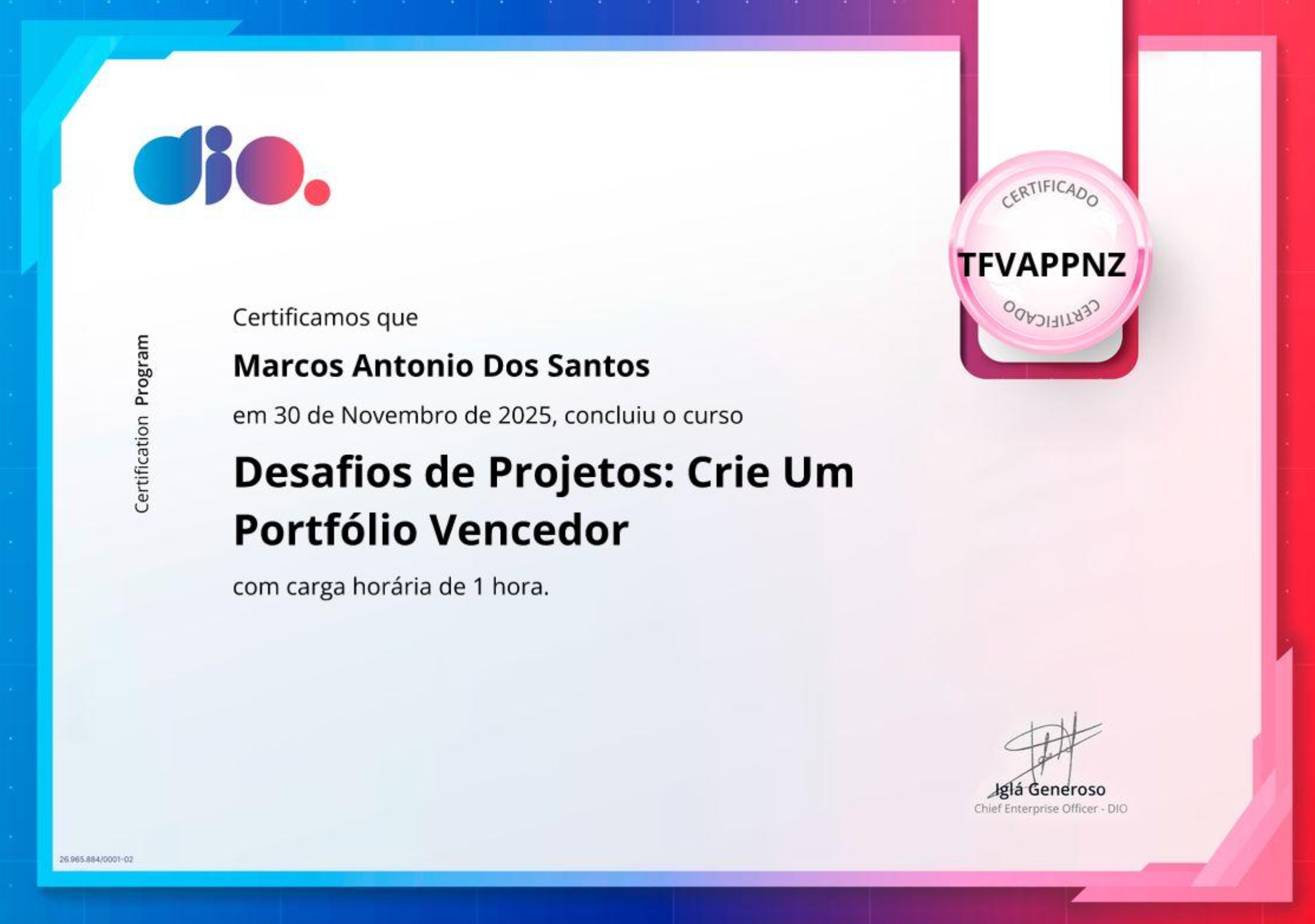Certificado
