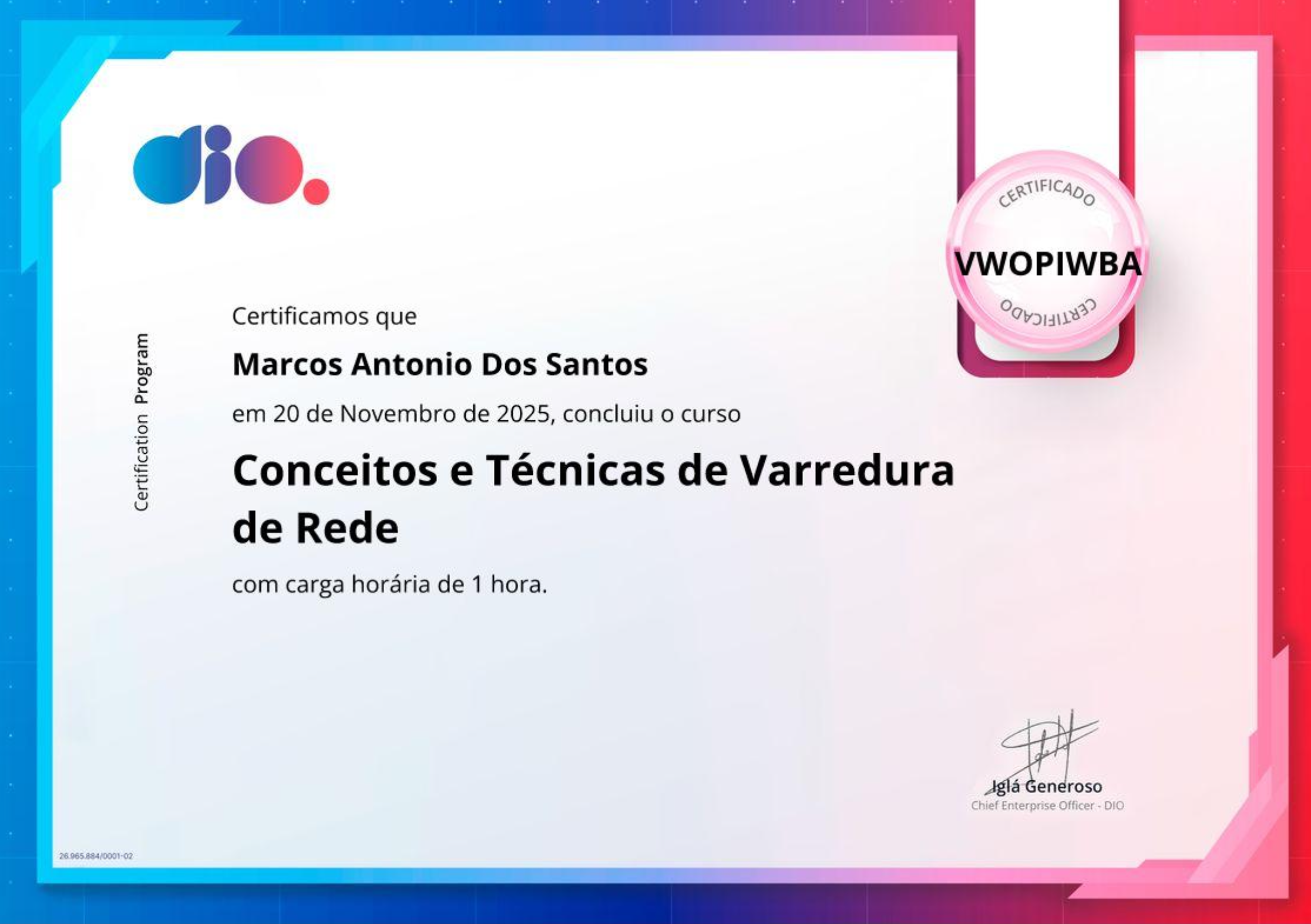 Certificado
