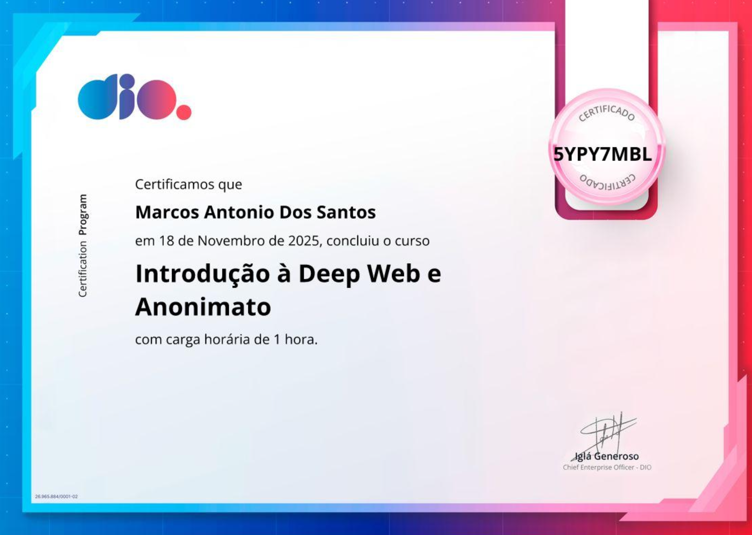 Certificado