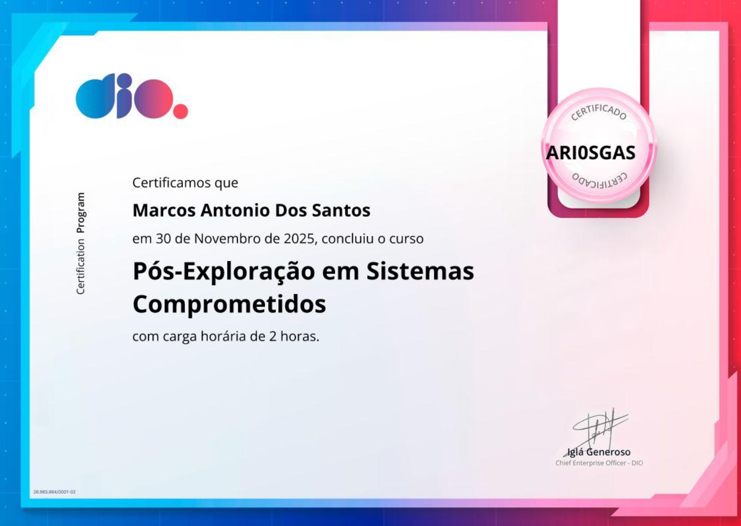 Certificado